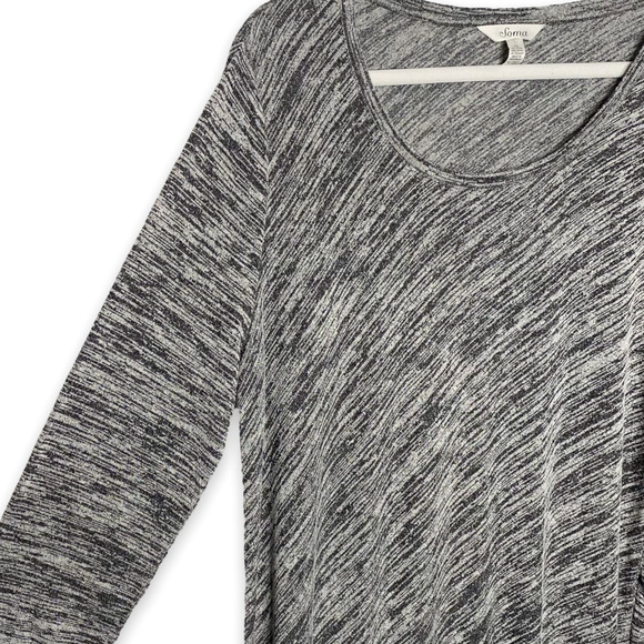 Soma Asymmetrical Grey Long Sleeve Tunic Dress XL - Picture 3 of 7